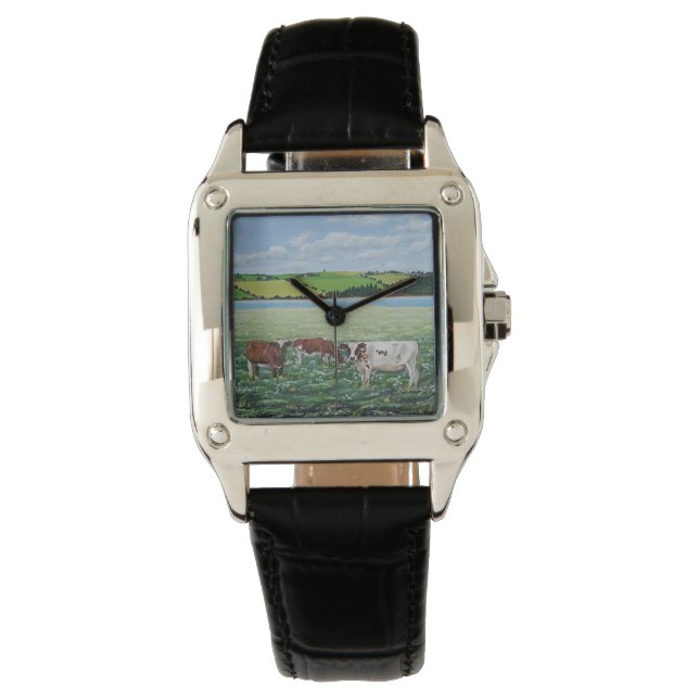 Reloj De Pulsera Happy Cows Watch (Anverso)