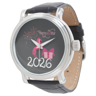 Reloj De Pulsera happy new year 2026