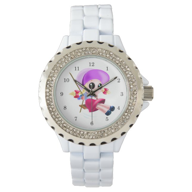Reloj De Pulsera Happy Swating Chica Watch (Anverso)