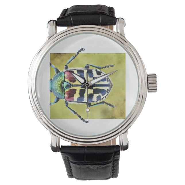Reloj De Pulsera Harlequin beetle 251024IREF238 - Watercolor (Anverso)