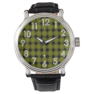Reloj De Pulsera Harlequin Verde