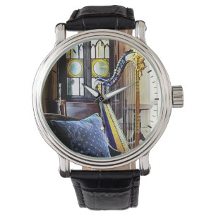 Reloj De Pulsera Harp In Music Room