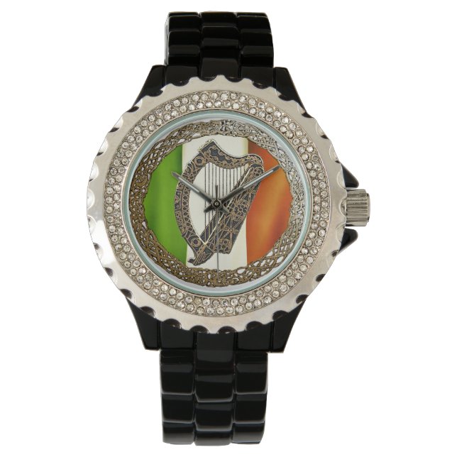 Reloj De Pulsera Harp irlandés (Anverso)