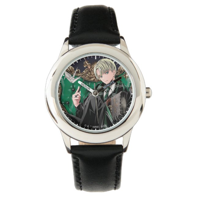 Reloj De Pulsera HARRY POTTER™ | Asiento de Anime Draco Malfoy (Anverso)