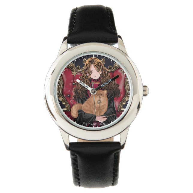 Reloj De Pulsera HARRY POTTER™ | Asiento de Anime Hermione Granger (Anverso)