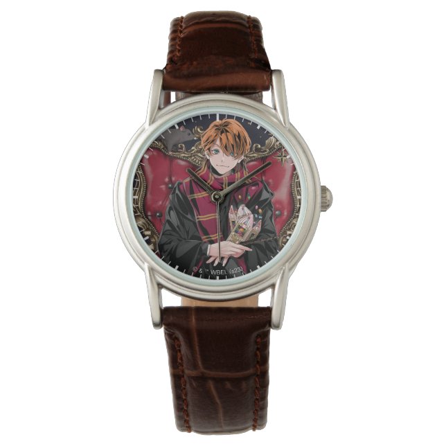 Reloj De Pulsera HARRY POTTER™ | Asiento de Anime Ron Weasley (Anverso)