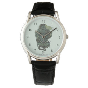 Reloj De Pulsera Harry Potter   Escudo de Slytherin