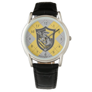 Reloj De Pulsera Harry Potter Escudo del Orgullo de la Casa Huffl