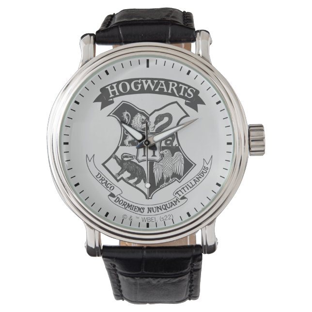 Reloj De Pulsera Harry Potter | Retro Hogwarts Crest (Anverso)