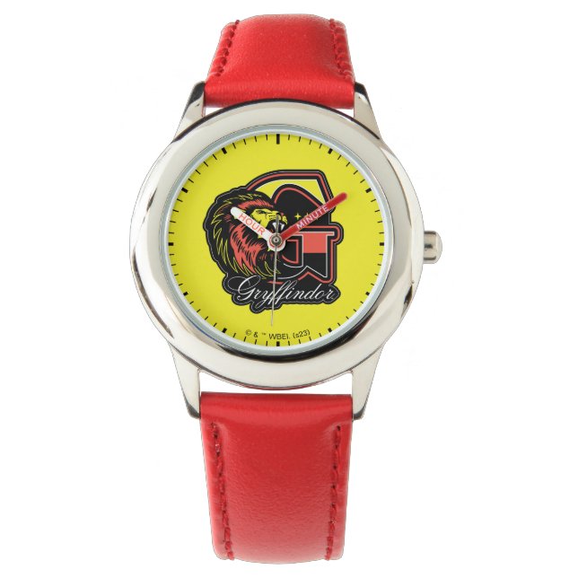 Reloj De Pulsera HARRY POTTER™ | Tarjeta deportiva GRYFFINDOR™ (Anverso)