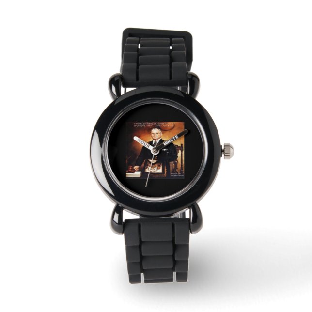 Reloj De Pulsera Harry Truman "no les dio el infierno" (Anverso)