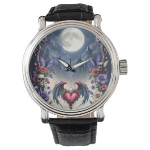 Reloj De Pulsera Hasta que la muerte y la luz de la luna nos unan.
