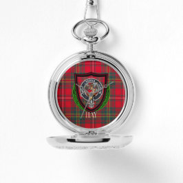 Reloj De Pulsera Hay Scottish Clan Tartan & Crest
