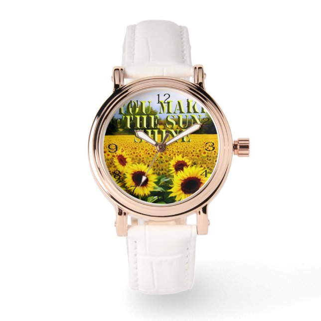 Reloj De Pulsera Haz Que El Sol Brille, (Anverso)