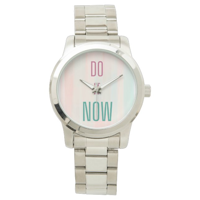 Reloj De Pulsera Hazlo ahora (Anverso)