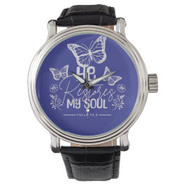 Reloj De Pulsera He Restores My Soul