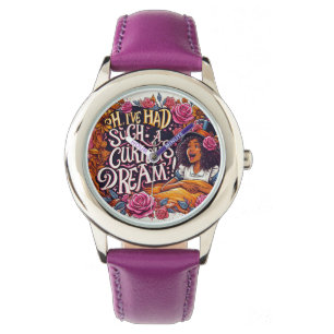 Reloj De Pulsera He tenido un sueño tan curioso Alicia en el país d