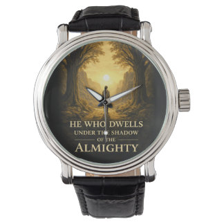 Reloj De Pulsera He Who Dwells Psalm 91 Christian Art