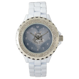 Reloj De Pulsera Heart Schnauzer