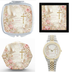 Reloj De Pulsera Heaveny Rubor & Gold Quince, personalizado