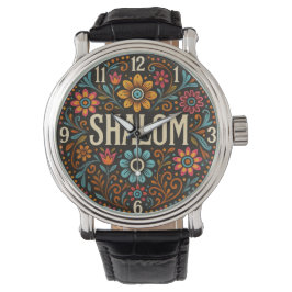 Reloj De Pulsera Hebrew blessing Shalom