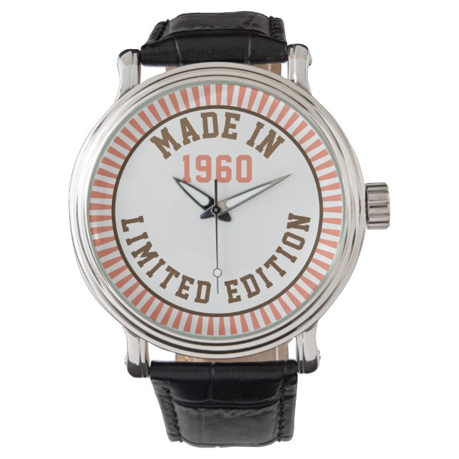 Reloj De Pulsera Hecho en 1960 (Anverso)
