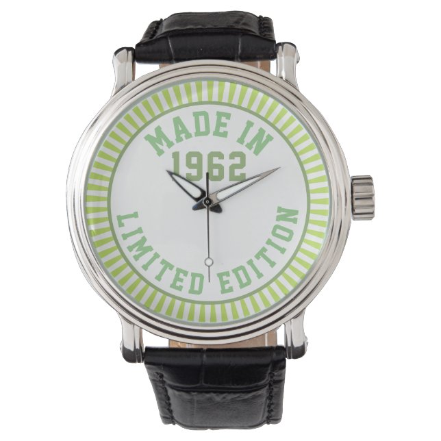 Reloj De Pulsera Hecho en 1962 (Anverso)