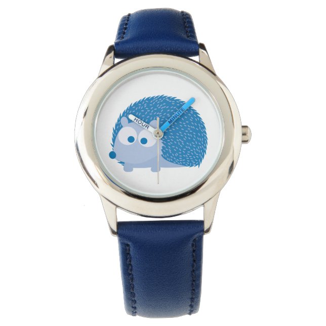 Reloj De Pulsera Hedgehog Azul (Anverso)