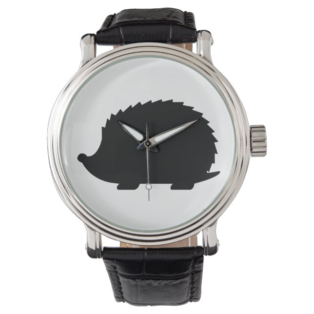 Reloj De Pulsera Hedgehog Silhouette (Anverso)