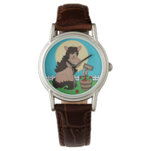 Reloj De Pulsera Hee Hee Creations Pony Watch