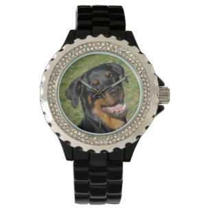 Reloj De Pulsera Heidi Cute Rottweiler Watch