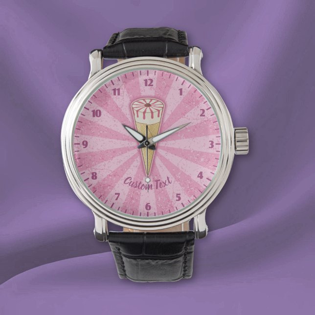Reloj De Pulsera Helado de cono de azúcar (Subido por el creador)