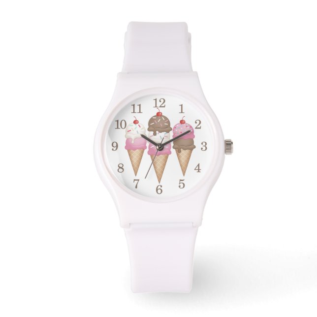 Reloj De Pulsera Helados de Crema (Anverso)