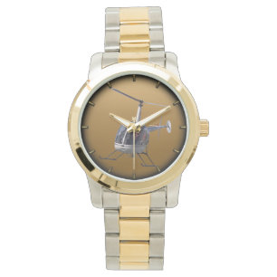 Reloj De Pulsera Helicopter Watch Guay Flying Helicopter Wristwatch