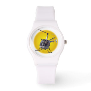Reloj De Pulsera Helicopter Watch Guay Flying Helicopter Wristwatch