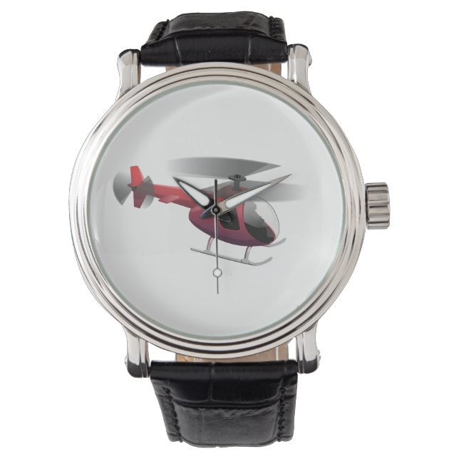 Reloj De Pulsera Helicóptero (Anverso)