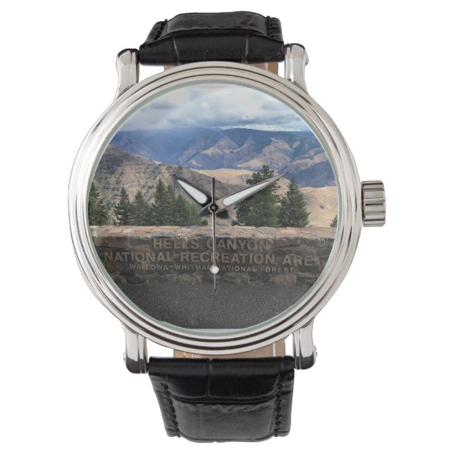 Reloj De Pulsera Hells Canyon Scenway, OR (Anverso)