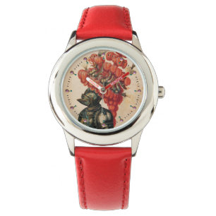 RELOJ DE PULSERA HELMET NOCTURNO, DRAGONES Y PESCADO ROJO