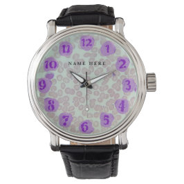 Reloj De Pulsera Hematología, RBC, WBC Writing Watch