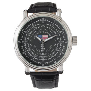 Reloj De Pulsera Hemisferio Occidental de Estados Unidos