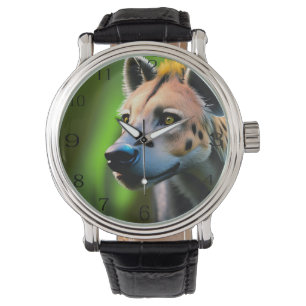 Reloj De Pulsera Hena Alarmante Mirando Su Preya,