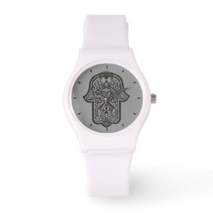 Reloj De Pulsera Henna Hand of Hamsa (Original)