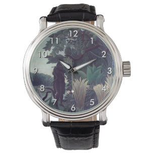 Reloj De Pulsera Henri Rousseau - El encantador de serpientes