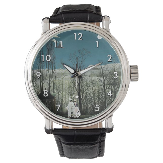 Reloj De Pulsera Henri Rousseau - Noche de Carnaval (Anverso)
