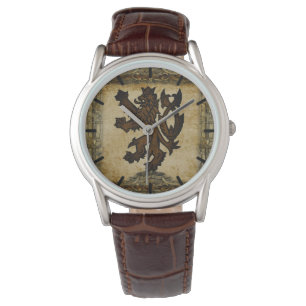 Reloj De Pulsera Heraldic Rampant Lion Personalizado