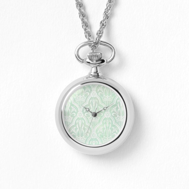 Reloj De Pulsera Heraldry Con Corona Y Flores (Anverso)
