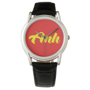 Reloj De Pulsera Hermano Vietnamita - Anh ~ Tien Viene Idioma