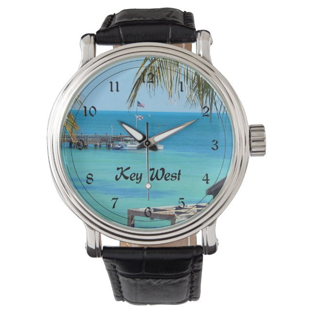 Reloj De Pulsera Hermosa llave oeste, Florida (Anverso)
