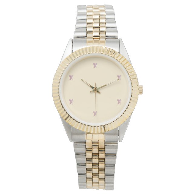 Reloj De Pulsera Hermosa Mariposa Pequeña (Anverso)