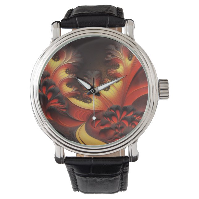 Reloj De Pulsera Hermosa Newtonbrot de color otoñal (Anverso)